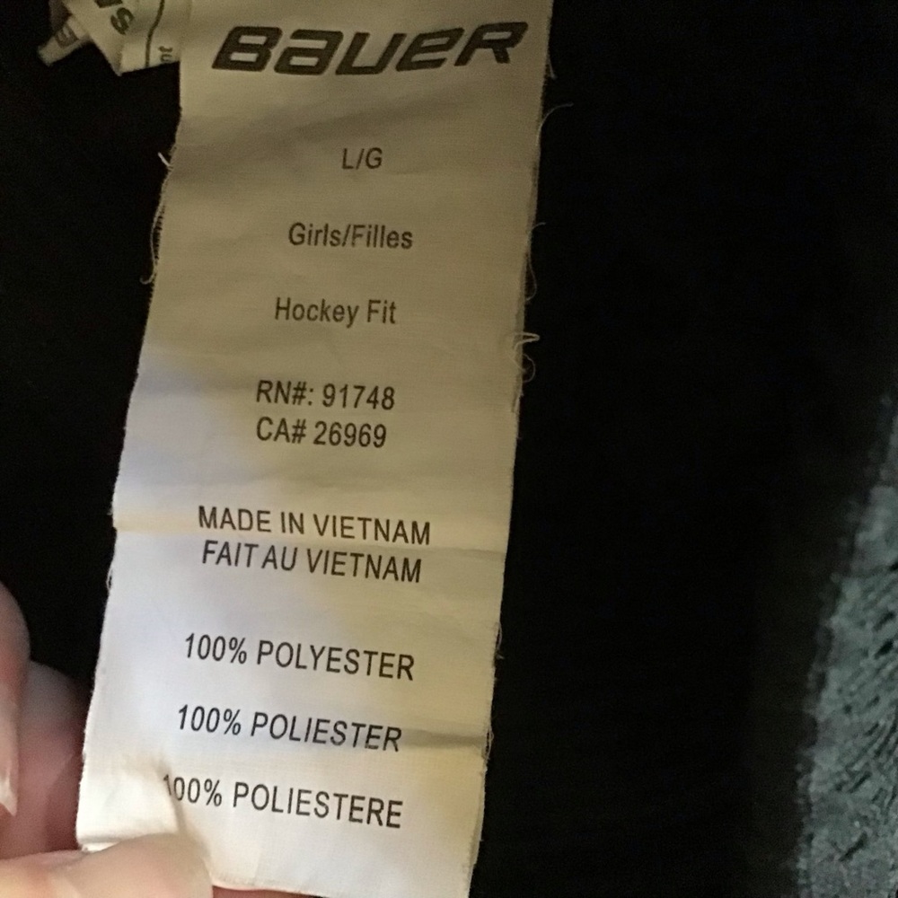 Bauer Girls' Mesh Jill Shorts - Picture 4 of 4